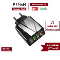 Củ Sạc Nhanh Piman 20W Quick Charge 3.0 Kéo Dài Tuổi Thọ Cho Pin P211