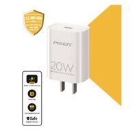 Củ sạc nhanh Pisen Quick - Mr White USB-C 20W EU