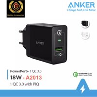 Củ sạc nhanh S10, Note 10 ANKER A2013 PowerPort+ Quick Charge 3.0 18W