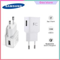 Củ sạc nhanh Samsung đầu cắm sạc USB sạc nhanh 2.4A cho các dòng máy Samsung Xiaomi Vivo Realme Vsmart Huawei Oppo Nokia