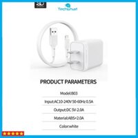 Củ sạc nhanh SD B03 cổng USB QC 2.0 cóc sạc dùng cho iPhone, iPad, Android - Chính hãng