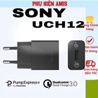 Củ sạc nhanh Sony UCH12  trợ Quick Charge 3.0, sạc nhanh sony