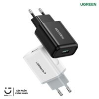 Củ Sạc Nhanh UGREEN QC 3.0 18W Chất Lượng Cao Hỗ Trợ QC 3.0 Dành Cho Samsung Xiaomi Oppo Realme Vsmart Và Máy Tính Bảng