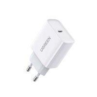 Củ Sạc Nhanh UGREEN USB 4.0 3.0 20W PD Cho Hệ Điều Hành iOS 12 11 X XS XR 8