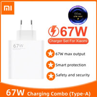 Củ Sạc Nhanh Xiaomi 67W Và Cổng USB Type C 6A Cho Điện Thoại Xiaomi / Laptop