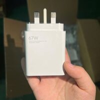 Củ Sạc Nhanh Xiaomi 67W MDY-12-EG , chân sạc 3 chấu