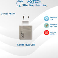 Củ Sạc Nhanh Xiaomi GaN 120W Cao Cấp, Sạc Cực Nhanh