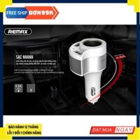 Củ sạc ô tô 2 cổng USB Remax RCC218 4.8A -Bảo hành 12 tháng Giá rẻ nhất shopee