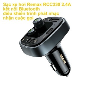 Củ sạc ô tô 2.4A Remax RCC-230