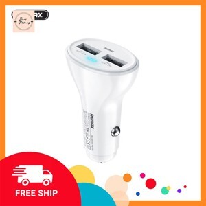 Củ sạc ô tô 2USB Remax RCC 224