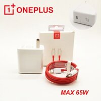 Củ Sạc OnePlus WARP 65W 10V 6.5A OnePlus 9 Pro 9R 8T Giao Diện usb type c Sang usb Chuyên Dụng
