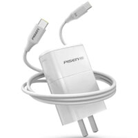 Củ Sạc Pisen Pro GaN and Type-C (65W, 2xPD3.0, 1xQC4.0 ) GB65-R20