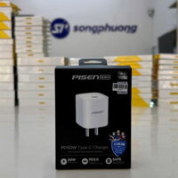 Củ sạc PISEN QUICK ice Crystal PD 30W Type-C White (MS-V1500U200-030F0-CN)