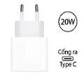 Củ Sạc Sạc nhanh Apple iPhone 20W Type-C - Chính hãng Apple Việt Nam