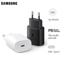 ↂ☬Củ sạc Samsung Note10 - 25W chính hãng, nhanh không nóng máy chuyên dùng Bảo hành 12 tháng