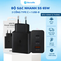 Củ Sạc Siêu Nhanh 65W SS, Bản Xuất Hàn,Thích Hợp các Dòng  S22,S22Plus,S22Ultra,S21/plus/ultra,Note10/plu