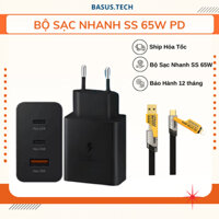 Củ Sạc Siêu Nhanh 65W SS, Bản Xuất Hàn,Thích Hợp các Dòng  S22,S22Plus,S22Ultra,S21/plus/ultra,Note10/plus