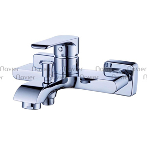 Củ sen nóng lạnh đồng thau mạ Crom Navier NV-611