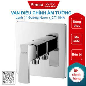 Củ sen tắm âm tường Cotto CT1184A