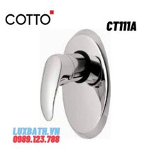 Củ sen tắm âm tường COTTO CT111A