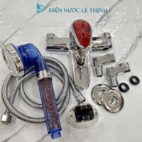 Củ Sen Tắm Nóng Lạnh Đồng Thau Mạ NIKE Cao Cấp Bảo Hành 5 Năm