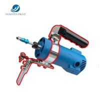 Cữ Soi Chỉ Tơ, Cữ Soi Chỉ Cua Độ Cong Có Tay Cầm Chuyên Lắp Máy Soi Cầm Tay Cốt 6.35mm