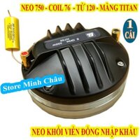 CỦ TREBLE 750 TỪ NEO KHỐI COIL 76 TỪ 120 COIL DẸT NHẬP KHẨU CAO CẤP - GIÁ 1 CHIẾC