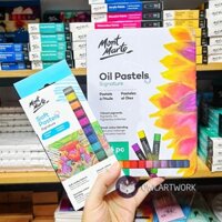 [CÚ TUYẾT] Màu Sáp Dầu, Phấn Tiên Mont Marte Soft Oil Pastel