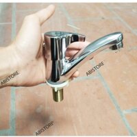 CỦ VÒI LAVABO LẠNH GIÁ RẺ TAY DẤU HỎI, VÒI RỬA MẶT ĐƠN LẠNH KÈM DÂY CẤP