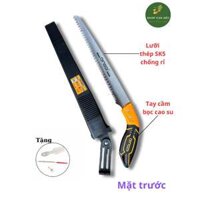 Cưa cầm tay hộp cam DingQi tay cầm bọc su chống trượt (kèm dũa và mở cưa)