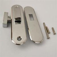 Cửa Gấp Cửa Trượt Khóa Cửa Hai Mặt Công Tắc Khóa Phụ Kiện Cửa Phần Cứng Cửa Kính Hợp Kim Nhôm Chốt Loại Khóa Phong Cách Cũ Khóa