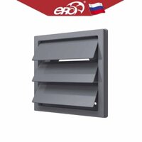 Cửa gió chớp nhựa ngoài trời KF màu xám NHỎ/VỪA 1919K15.16F/2424K20F/2929K25F/3636K31.5F - Hàng nhập khẩu