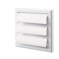 Cửa gió CHỚP nhựa VUÔNG - DECOR 250*250G - Hàng Nhập Khẩu