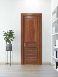 Cửa gỗ căm xe D06