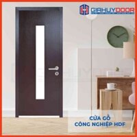 Cửa Gỗ Công Nghiệp HDF P1G1-C14 - Cửa Gỗ Công Nghiệp Cách Nhiệt Cách Âm Tốt, Thẩm Mỹ Cao, Dễ Lắp Đặt - GIAHUYDOOR