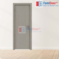 Cửa Gỗ HDF LAMINATE P1R2A1 FMD -  Cửa Gỗ Nhà Tắm, Nhà Vệ Sinh Chống Mối Mọt, Cong Vênh, Rẻ Bền Đẹp - FAMIDOOR