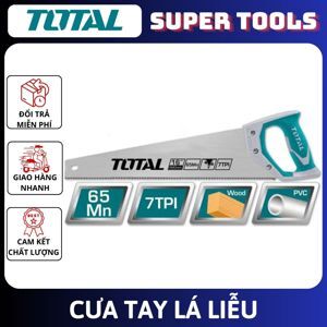 Cưa gỗ lá liễu Total THT55206D - 20"