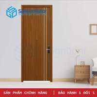 Cửa Gỗ Nhà Tắm Sgd Cua Go Mdf Melamine P1r2 Son Bao Gồm: Khung, Cánh, Nẹp -  SAIGONDOOR