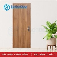 Cửa Gỗ Nhà Tắm Sgd Cua Go Mdf Melamine 1-3 Gồm: Khung, Cánh, Nẹp -  SAIGONDOOR