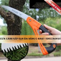 Cưa GỗCưa Cành Cầm Tay Gấp GọnCắt Tỉa Cây cảnh Mini C-Mart Tool A0692 Cao CấpLưỡi Cưa Làm Bằng Thép không RỉThiết Kế Thông MinhTiện LợiDễ Dàng Gấp Gọn Và Mang Theo