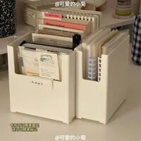 Cửa hàng bách hóa Monroe Hình chữ U Dính Hộp lưu trữ Máy tính để bàn ins Ký túc xá sinh viên Đồ ăn nhẹ Sách đồ lặt vặt Dán Tidy-up Sách đứng