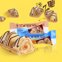 [Cửa hàng bán chạy] Aibike Ukraine nhập khẩu Kẹo giòn sô cô la ca cao bánh mì nướng vị sữa đóng gói đồ ăn nhẹ kẹo cưới KEKL