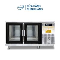 [CỬA HÀNG CHÍNH HÃNG] Tủ Bàn Lạnh Cánh Kính 1,2m Quạt Gió Fushimavina Model FSM-BLCKQ1m2