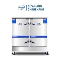 [CỬA HÀNG CHÍNH HÃNG] Tủ Nấu Cơm Gas Điện Fushima 24 Khay Inox 304