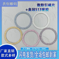 ✨Cửa Hàng Nhấp Nháy Vòng Từ Tính Giá Đỡ Dính Điện Thoại Di Động Sạc Kim Loại Miếng Dán Nam Châm Miếng Dán Từ Tính Dẫn Tấm 25.3.14