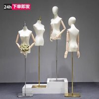 Cửa hàng quần áo phong cách Hàn Quốc, ma-nơ-canh nữ, ma-nơ-canh nửa thân, giá trưng bày quần áo nữ, giá trưng bày váy cưới, giá ma-nơ-canh