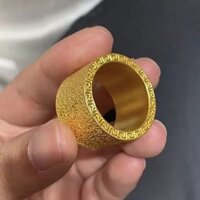 Cửa Hàng Retro Cao Cấp Khí Quyển Màu Vàng Nhẫn Ngón Tay Cá Tính Tính Khí Thời Trang Nam Chỉ Số Nhẫn Vòng Tay 3.22