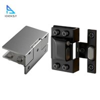 Cửa kính không khung Bản lề thủy lực Phần cứng yên tĩnh chắc chắn cho tủ trưng bày Phụ kiện bằng thép không gỉ