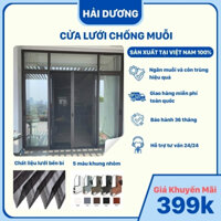 Cửa Lưới Chống Muỗi, Cửa Lưới Chống Côn Trùng Hiệu Quả - Sản Phẩm Gia Công Theo Kích Thước Yêu Cầu