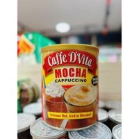 Của Mỹ Cà phê sữa hòa tan Mocha Cappuccino của Caffe D'Vita Mỹ hộp 1.8kg